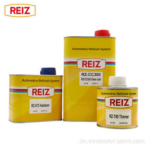 Motorrad Hochleistung Dexan Clearcoat Guangzhou Reiz Clear Coat Auto Car Farbe